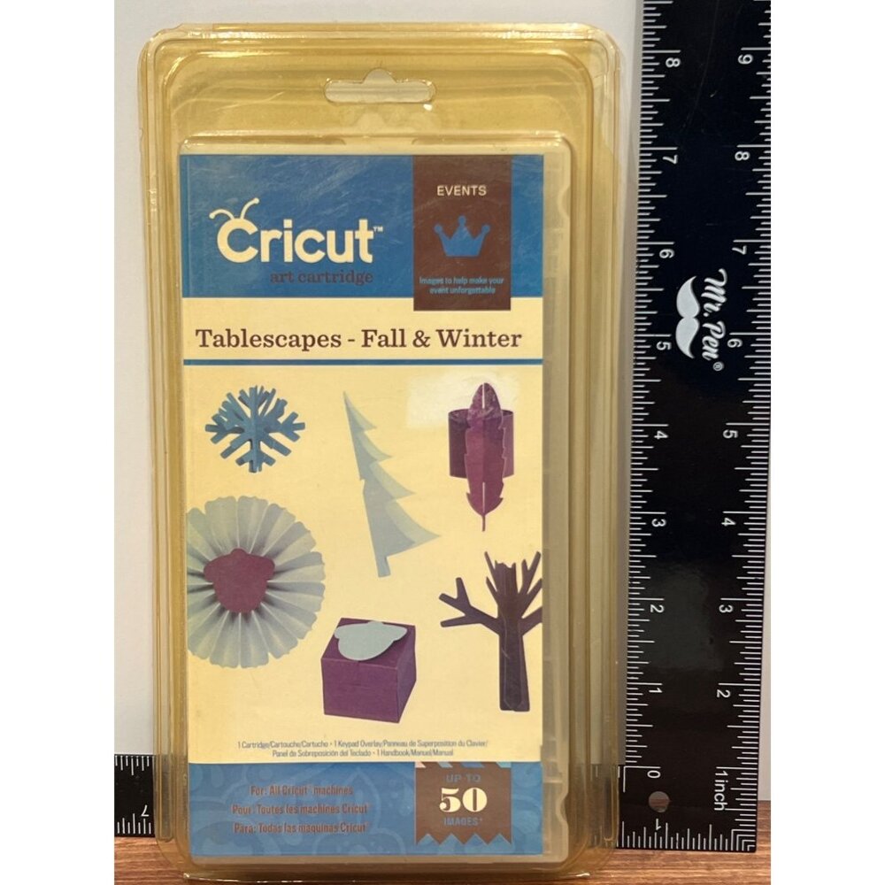 Cricut Art Cartridge Tablescapes Fall & Winter 2001798 DIY decorations